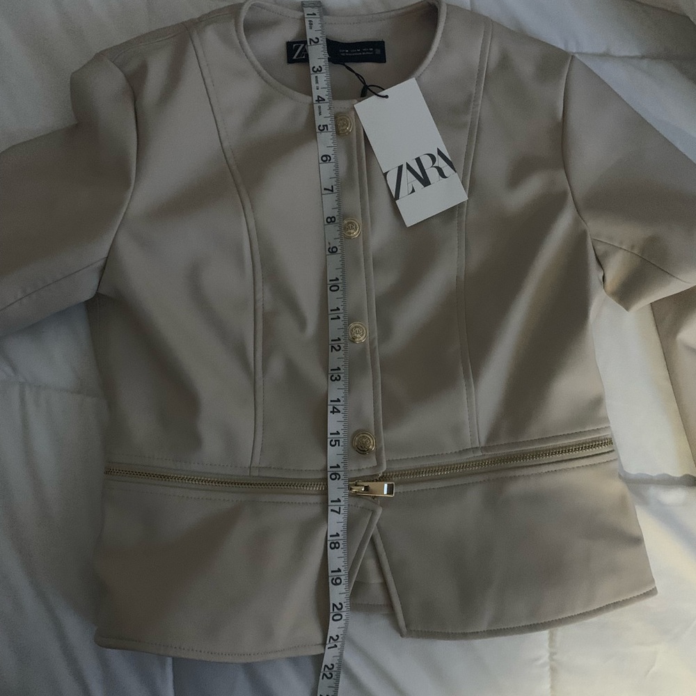 Zara Leather Jacket - Picture 8 of 8